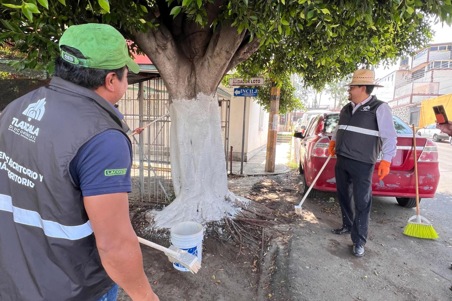 Avanza segunda etapa de ‘Más territorio, menos escritorio’ en El Sabinal, Ixtulco y Tizatlán con obras de mejora urbana